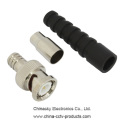 RG59 CCTV BNC Crimp en conectores para CCTV